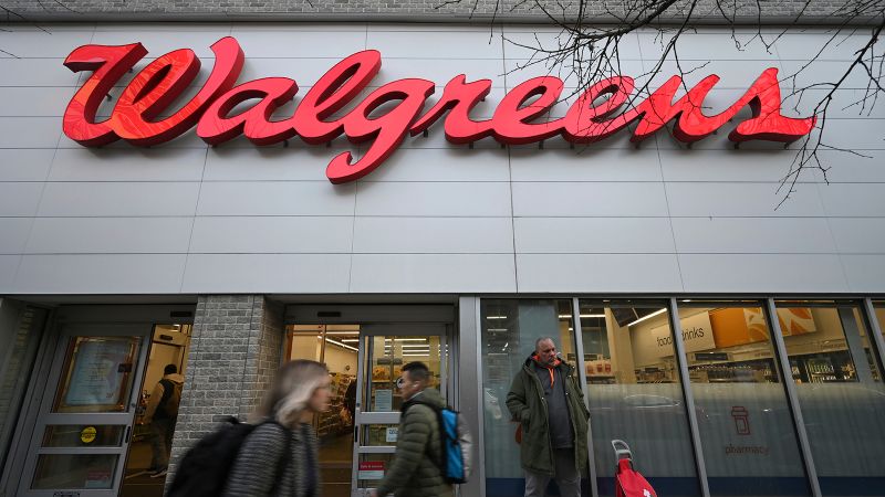 Walgreens Settles U.S. Opioid Case for Up to $350 Million